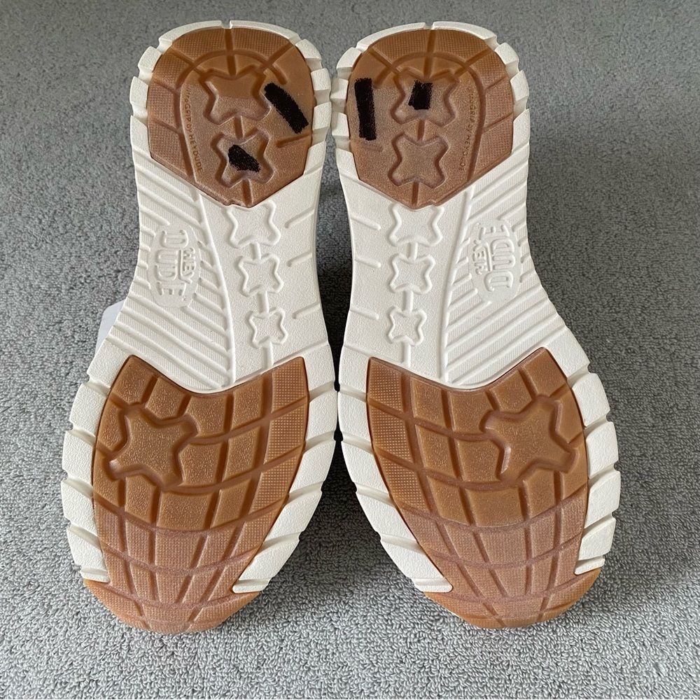 Hey Dude Shoes Womens 7 Beige Neutral Sirocco Comfort Slip On 40148-1AC - Picture 6 of 7